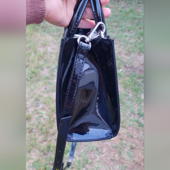 Nine West Black Handbag - Picture 6 of 7